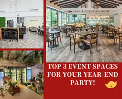 Top 3 Event Spaces for Your Year-End Party